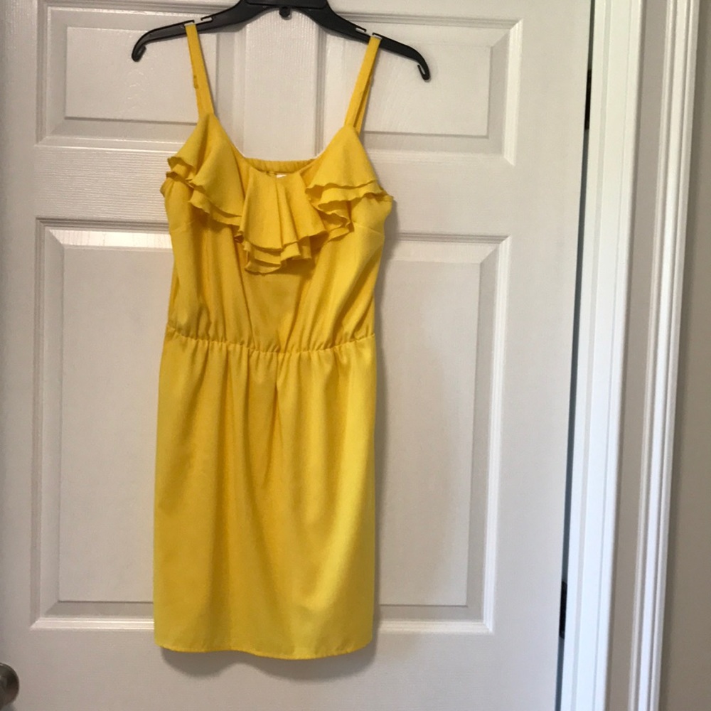 Yellow summer dress